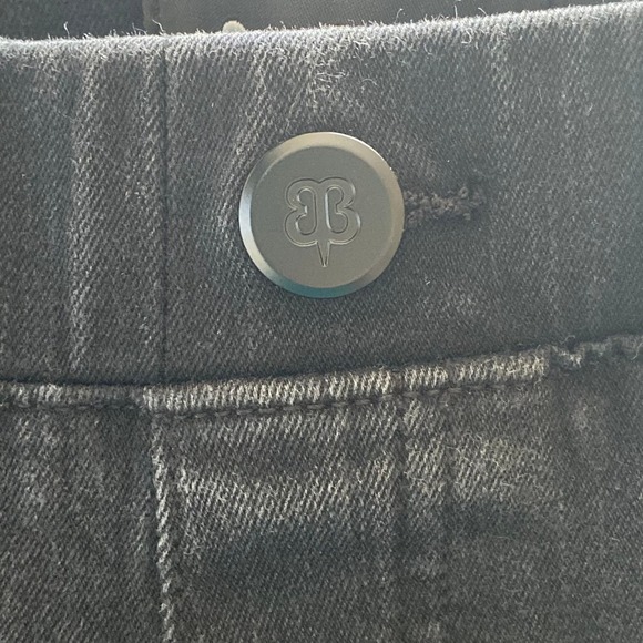 Betabrand Pull On Boot-Cut 4-Pocket Yoga Denim in Black, Size Small - Picture 9 of 10